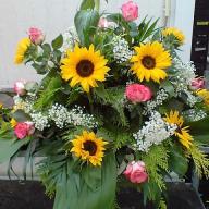 Trauerfloristik Gesteck