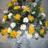 Trauerfloristik Gesteck