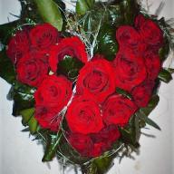 Trauerfloristik Herz