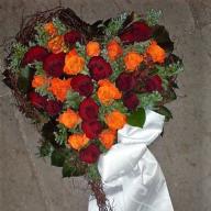 Trauerfloristik Herz