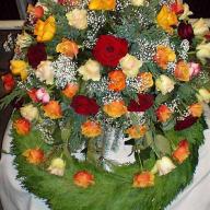 Trauerfloristik Kranz