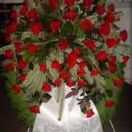 Trauerfloristik Kranz