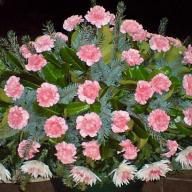 Trauerfloristik Sargschmuck